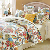 Luxury Bohemian Damask Floral Egyptian Cotton Duvet Cover Set | Yedwo
